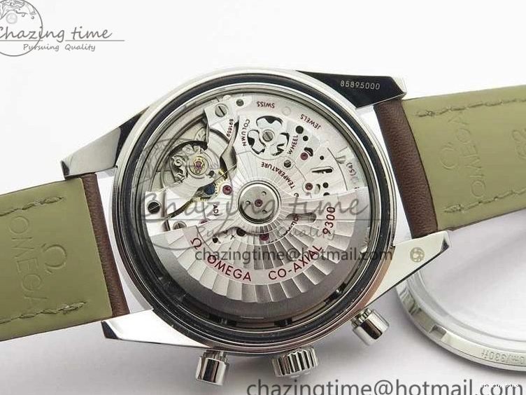 0208 Speedmaster ’57 Co-Axial OMF 1:1 Best Edition Black Dial A9300 (Free Leather Strap) Cozy 8137